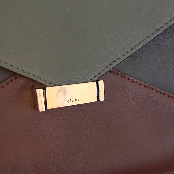 CÉLINE vintage leather shoulder bag - Picture 2 of 7